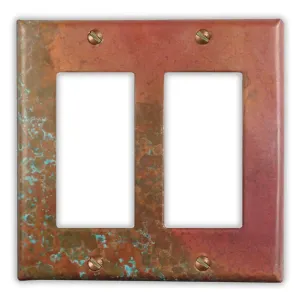 Sierra Copper - 2 Rocker Wallplate