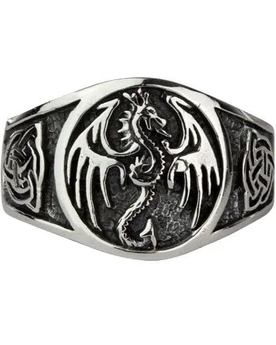 STAINLESS STEEL DRAGON RING