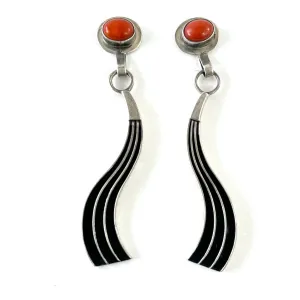 Sterling Waves With Coral<br>By Jack Tom
