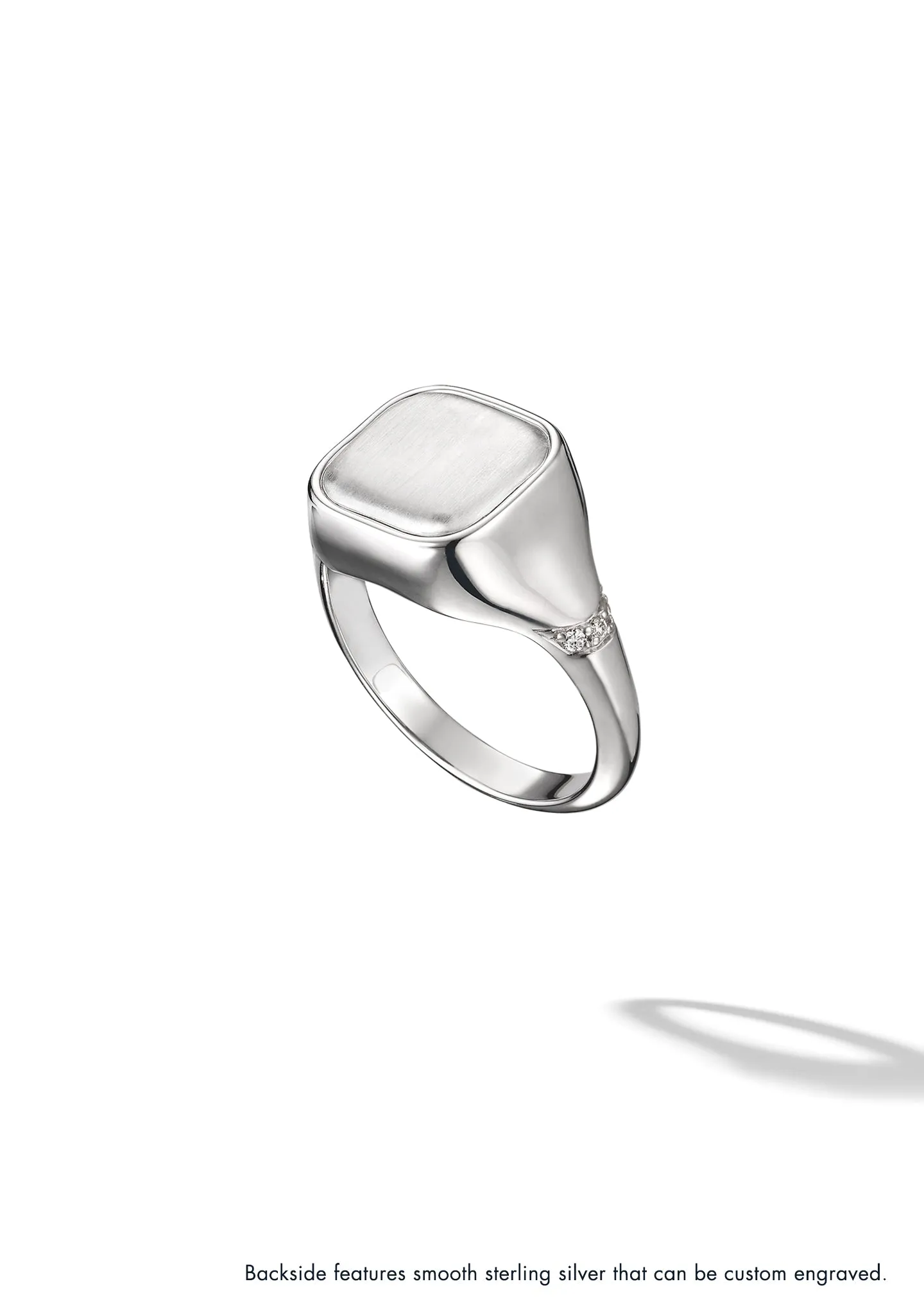 The Signet Flip Ring Snowcap