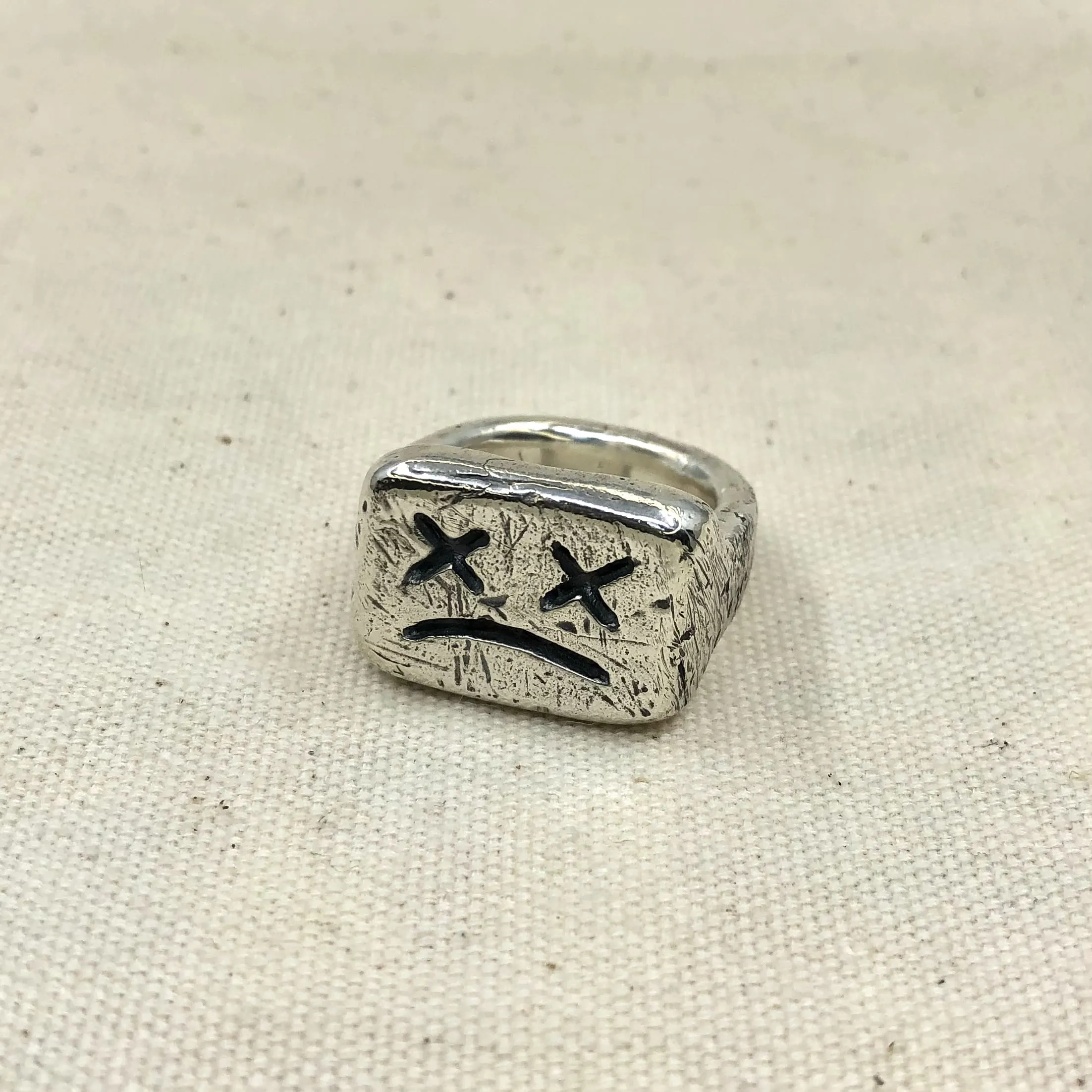 Thrashed Signet Ring