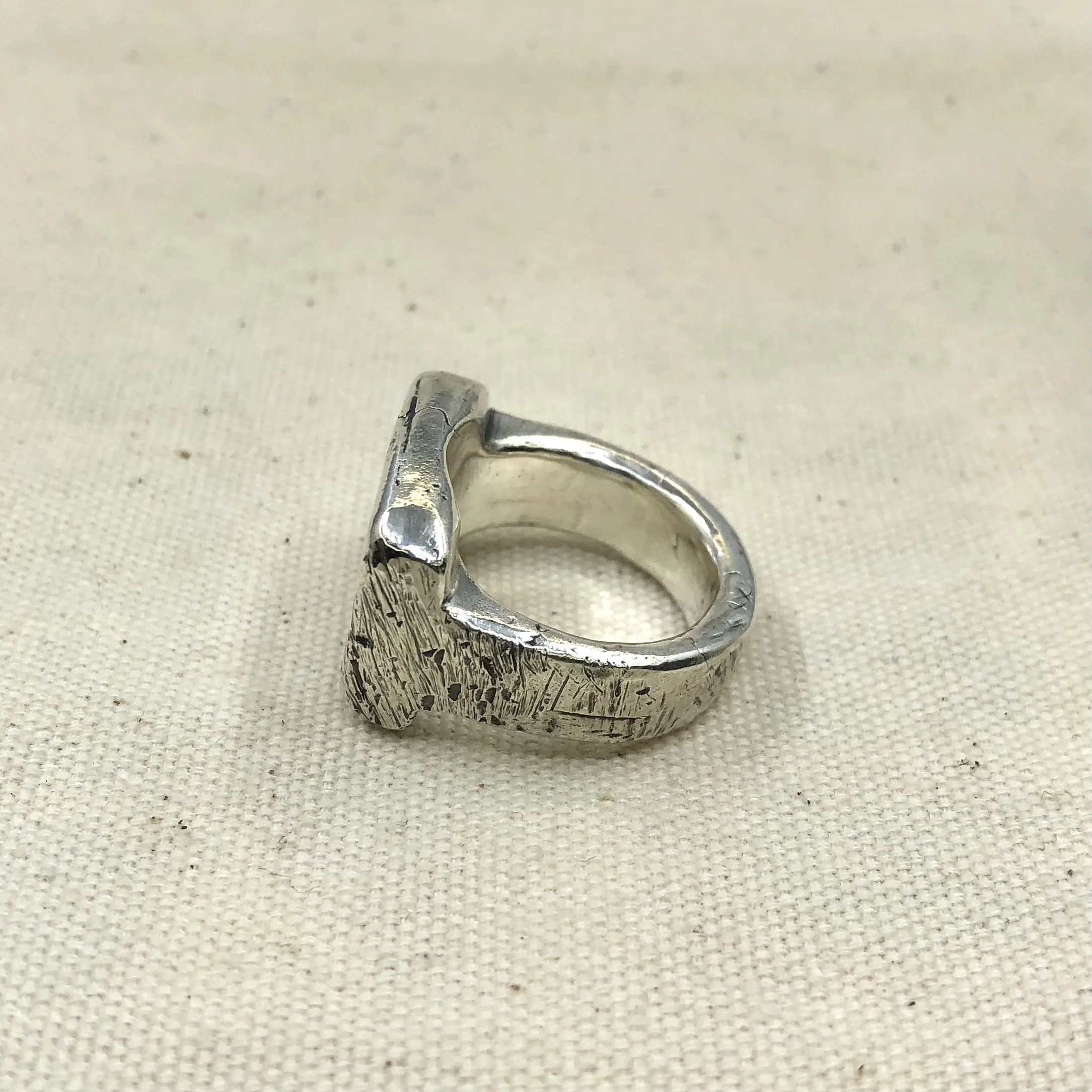 Thrashed Signet Ring