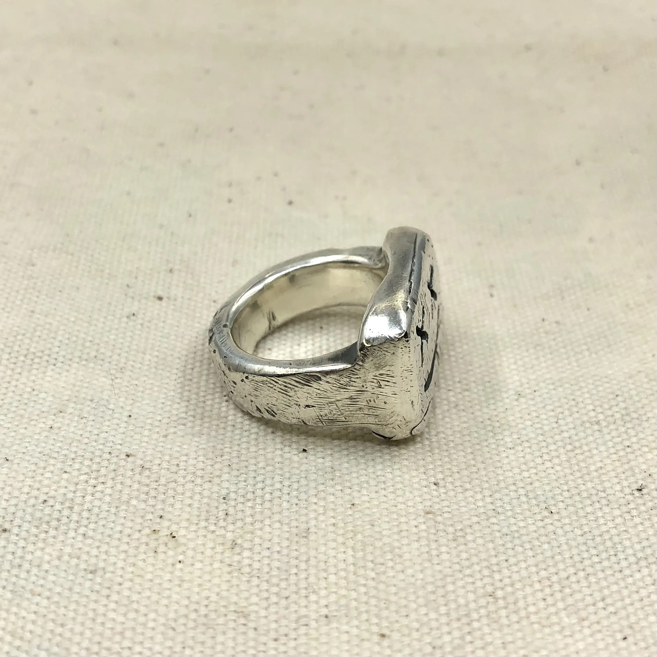 Thrilled Signet Ring
