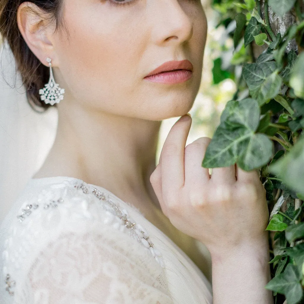 Valentine, Art Deco Style Earrings