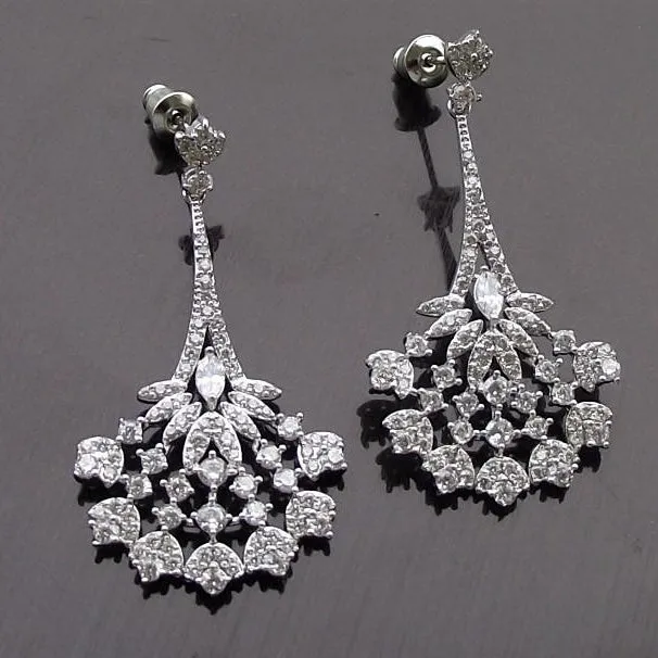 Valentine, Art Deco Style Earrings