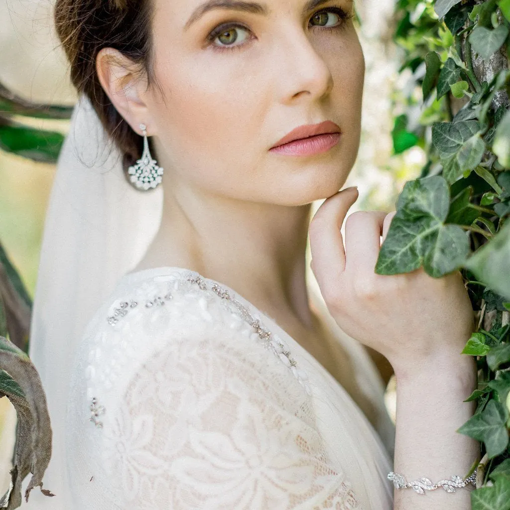 Valentine, Art Deco Style Earrings