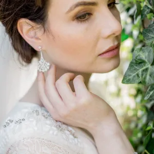 Valentine, Art Deco Style Earrings