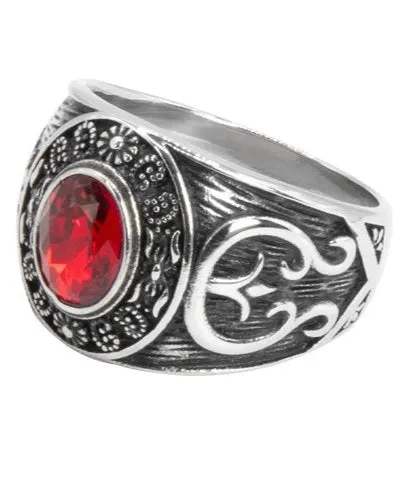 VICTORIAN GOTHIC STEEL RING